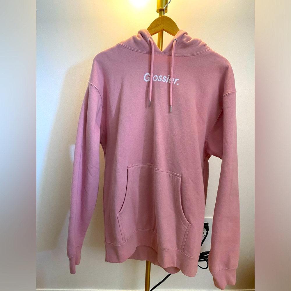 Glossier Pink Hoodie